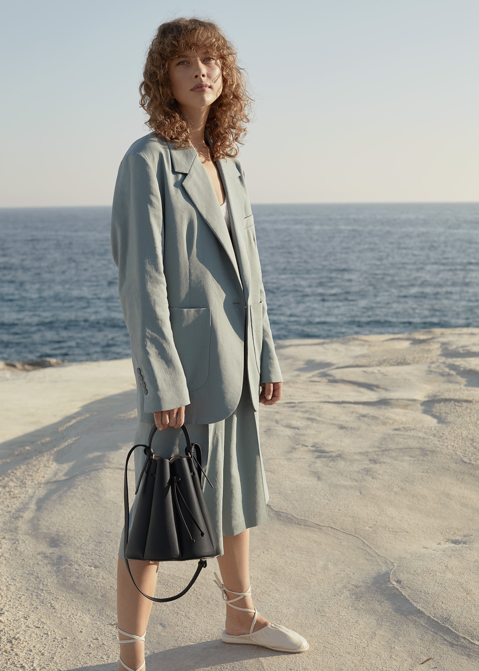 Polene Numero Huit Textured Black