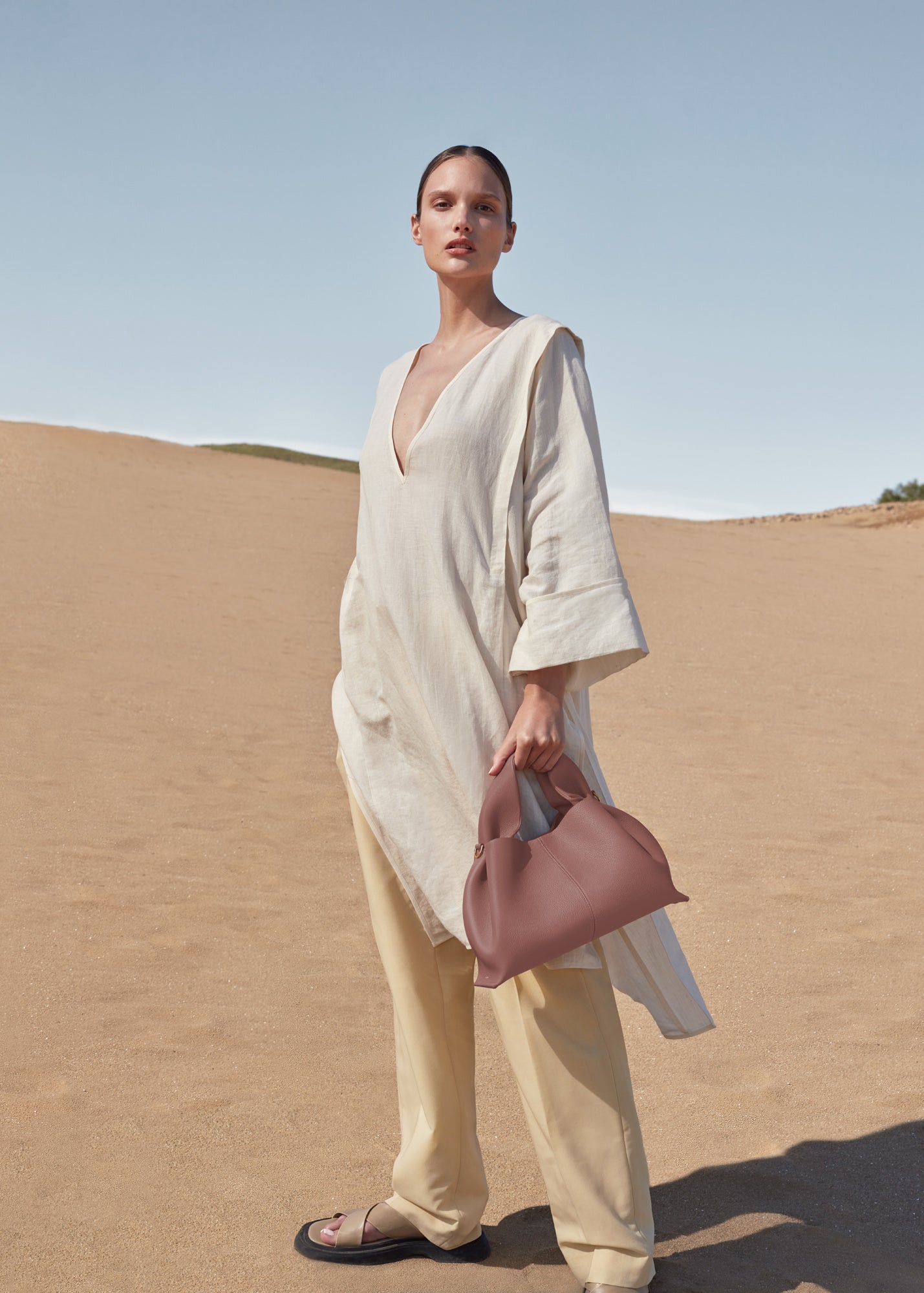 Polene Numero Neuf Textured Blush