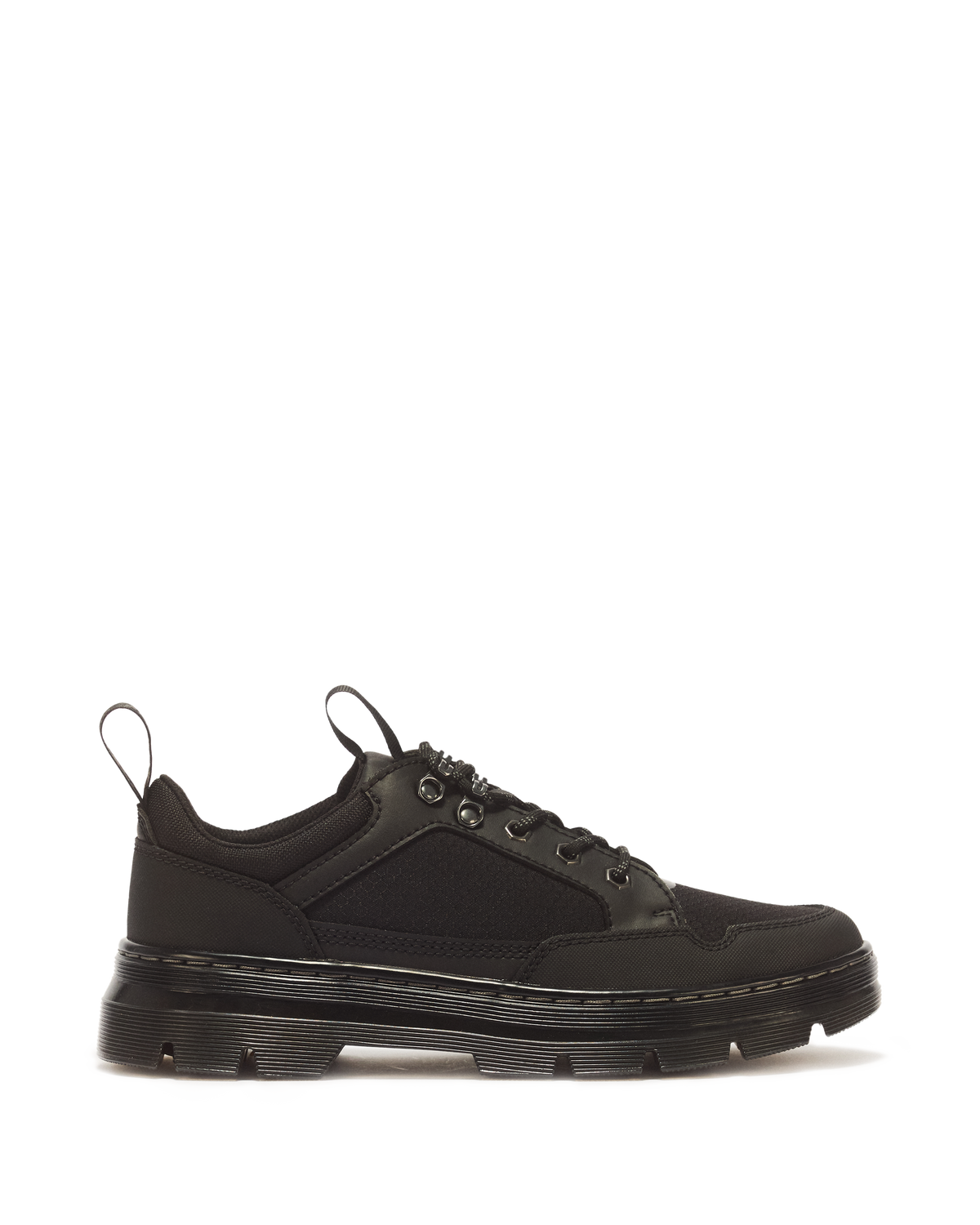Dr Martens Reeder Mk.02 Canvas & Leather Utility Shoes - Black