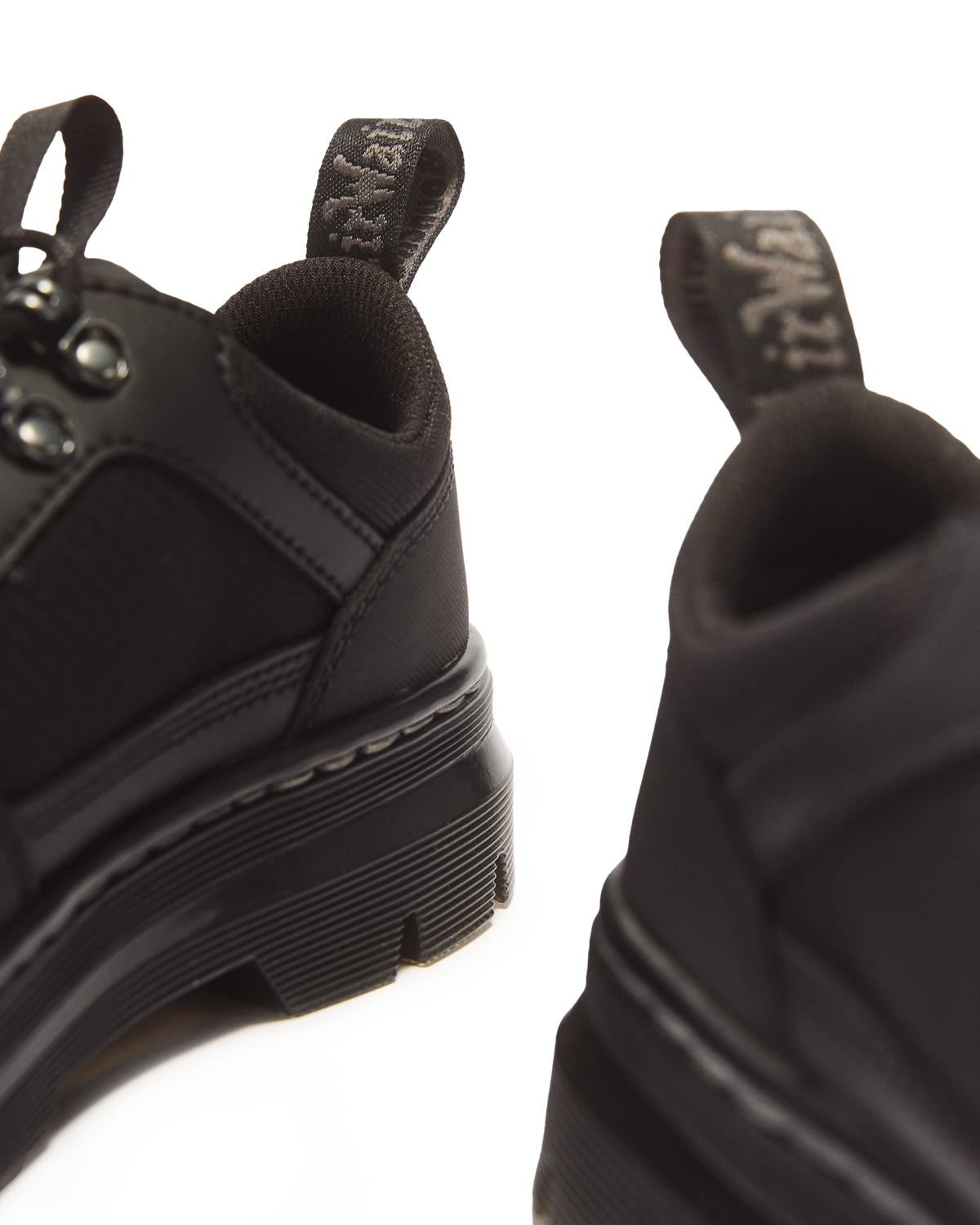 Dr Martens Reeder Mk.02 Canvas & Leather Utility Shoes - Black