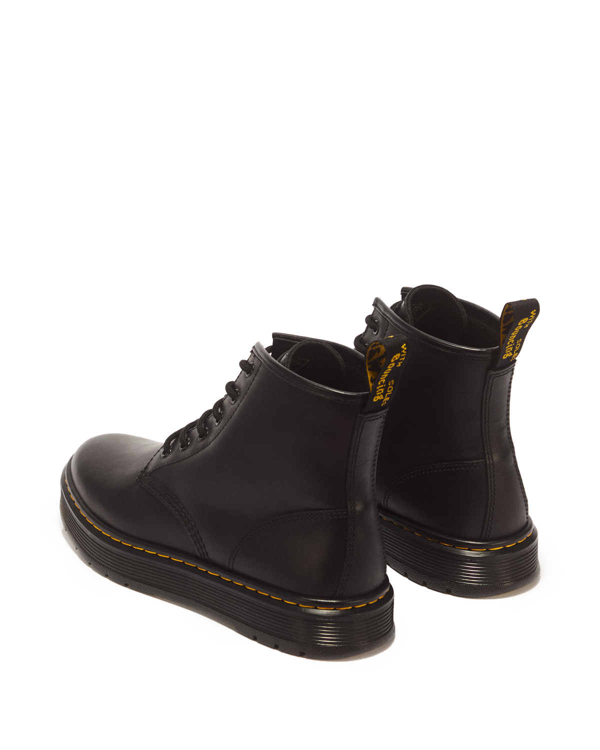 Dr Martens Brookline Chukka Leather Casual Boots - Black