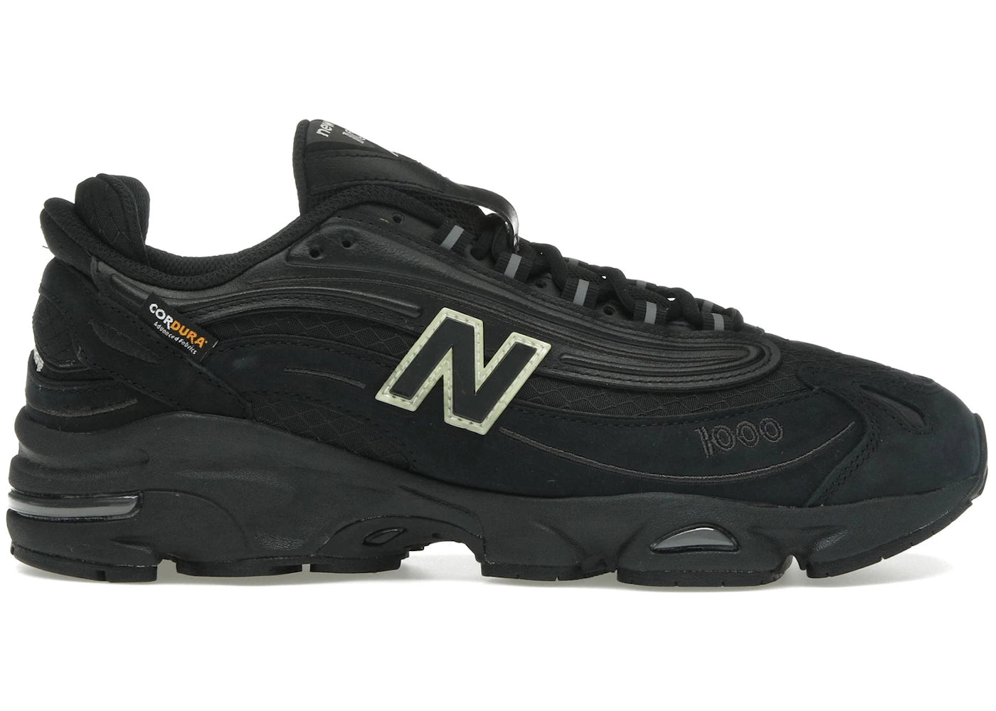 new balance 1000 cordura black neon