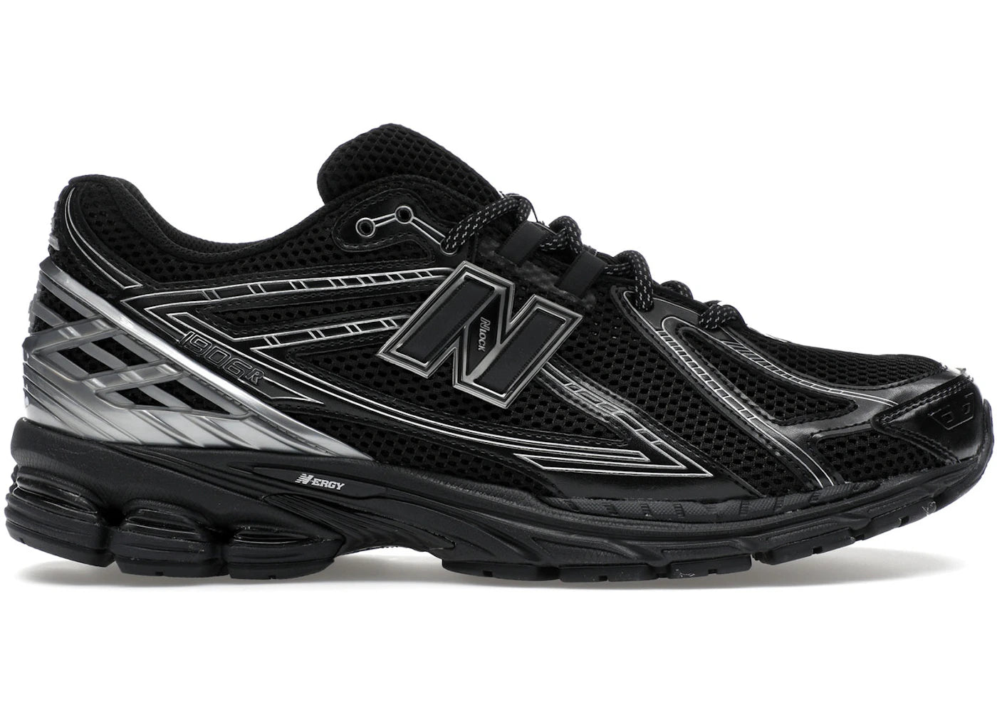 new balance 1906r black silver