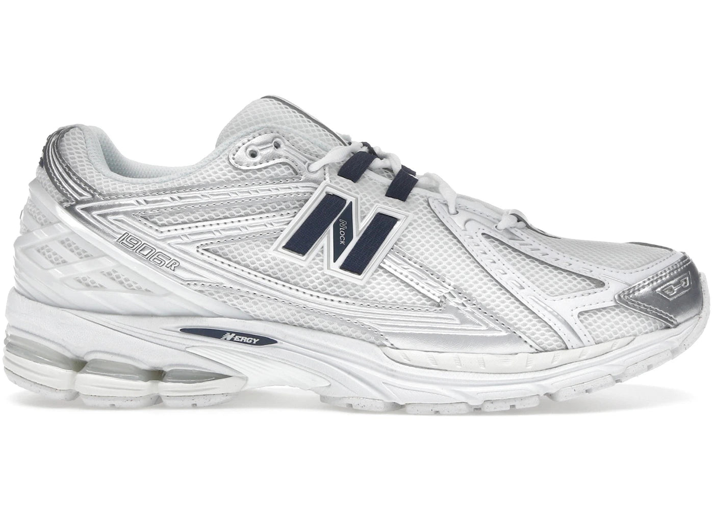 New Balance 1906R White Navy Silver Metallic