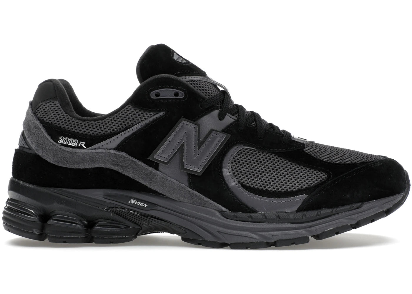new balance 2002r black dark grey