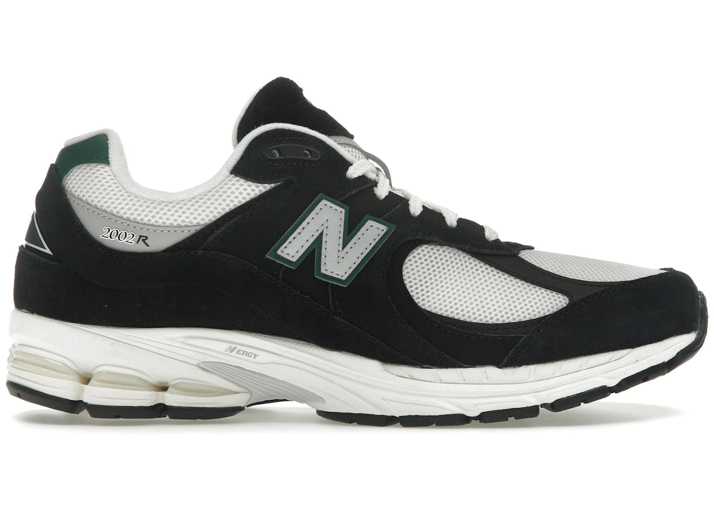 New Balance 2002R Black Marsh Green