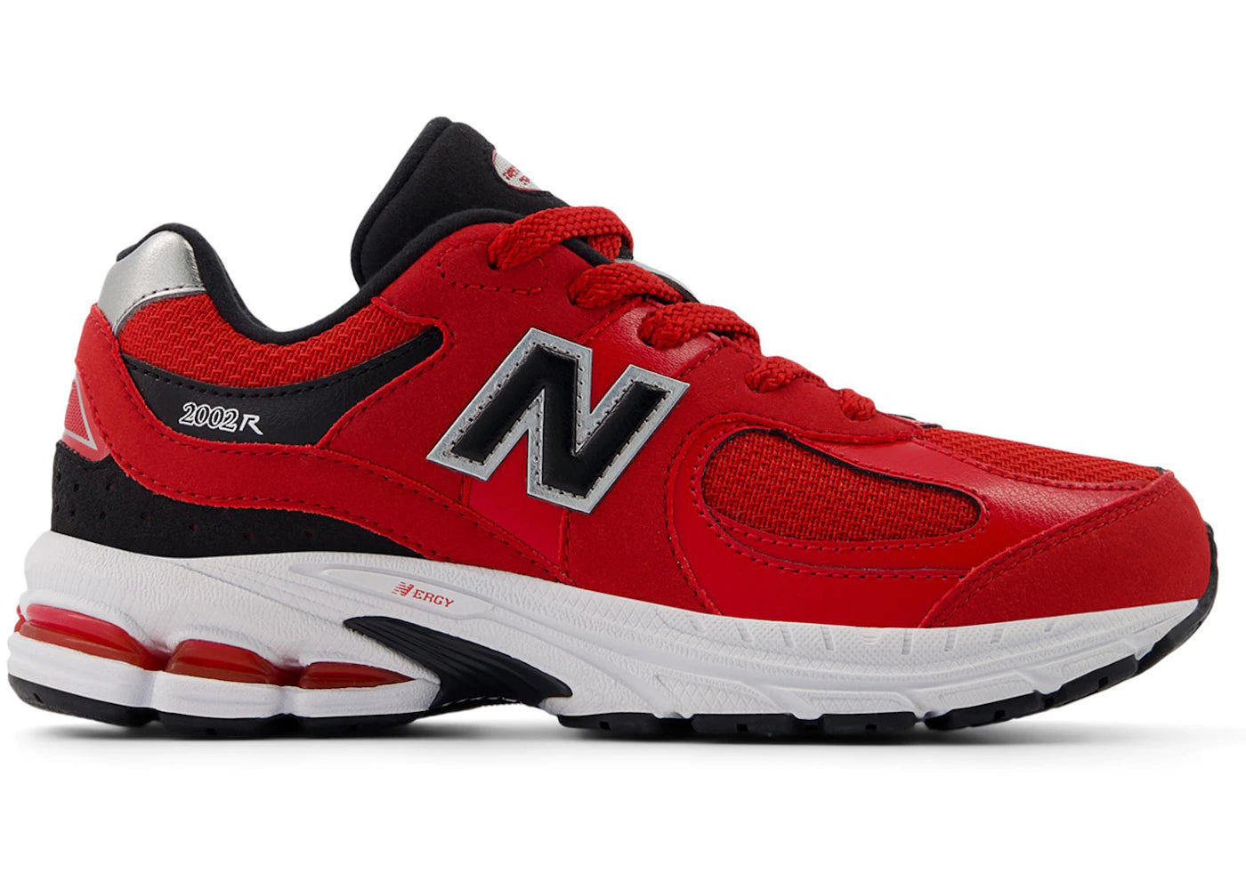 New Balance 2002R Lace Team Red Black (Ps)