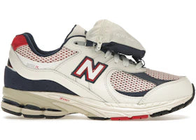 New Balance 2002r Team Red Navy Pouch