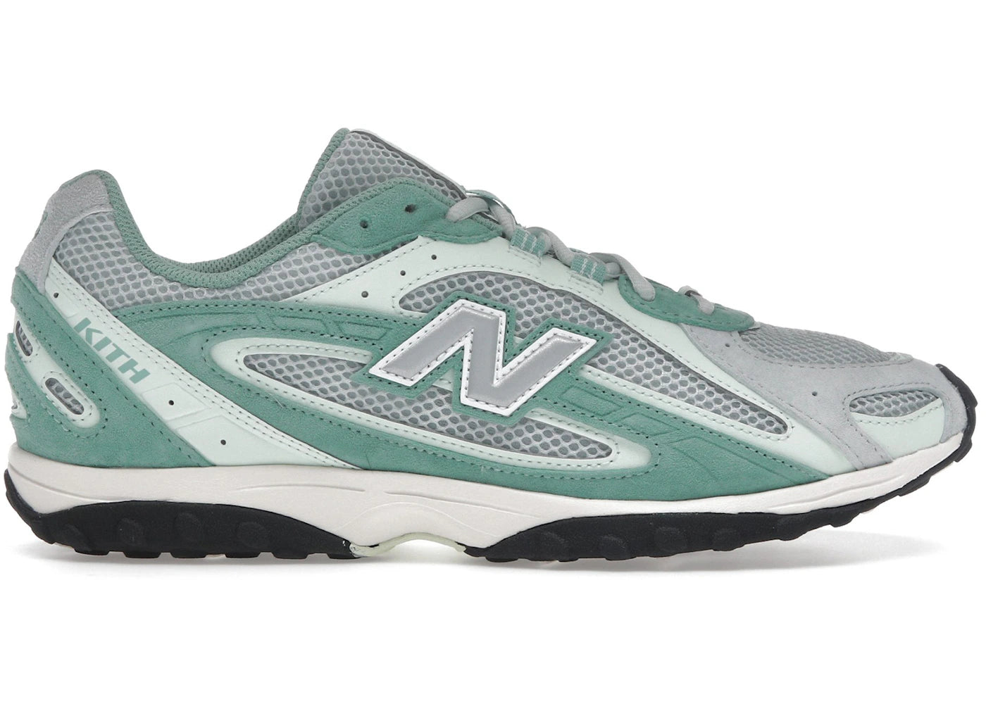 new balance 204l kith green silver