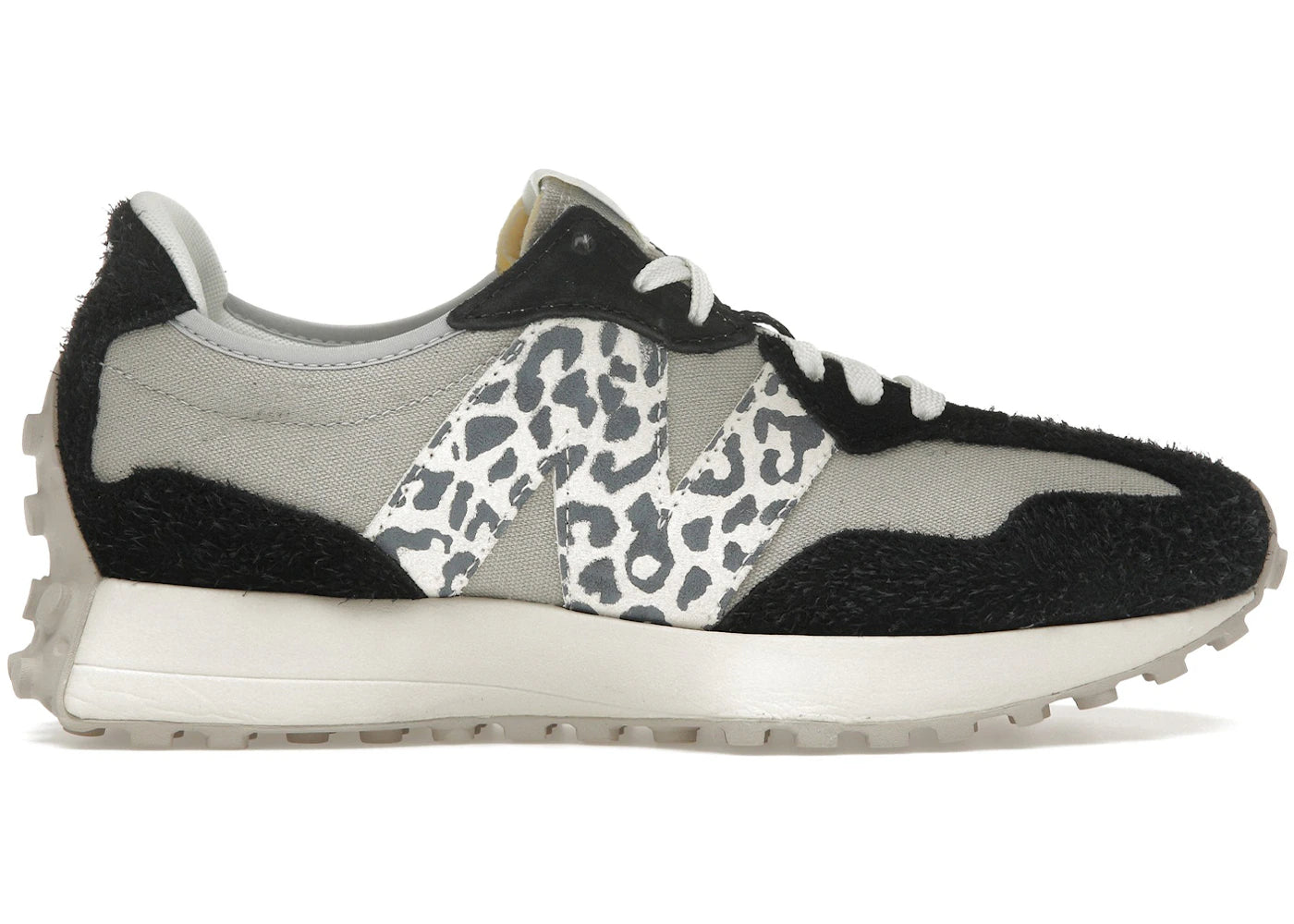 New Balance 327 Black Grey Leopard (Women'S)