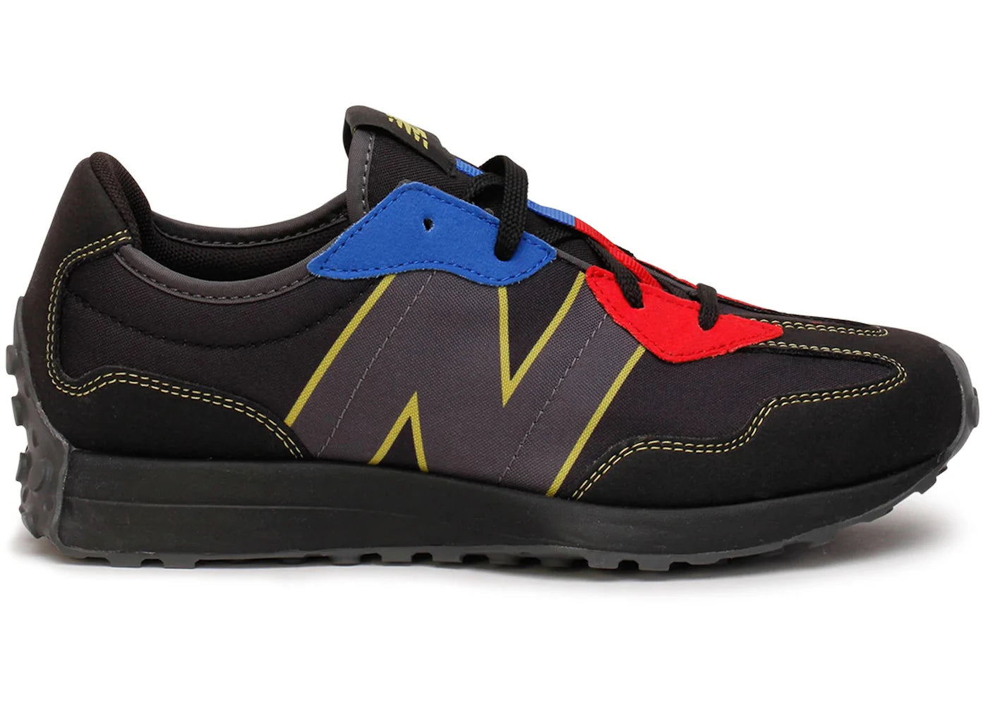New Balance 327 Black Red Blue (Gs)
