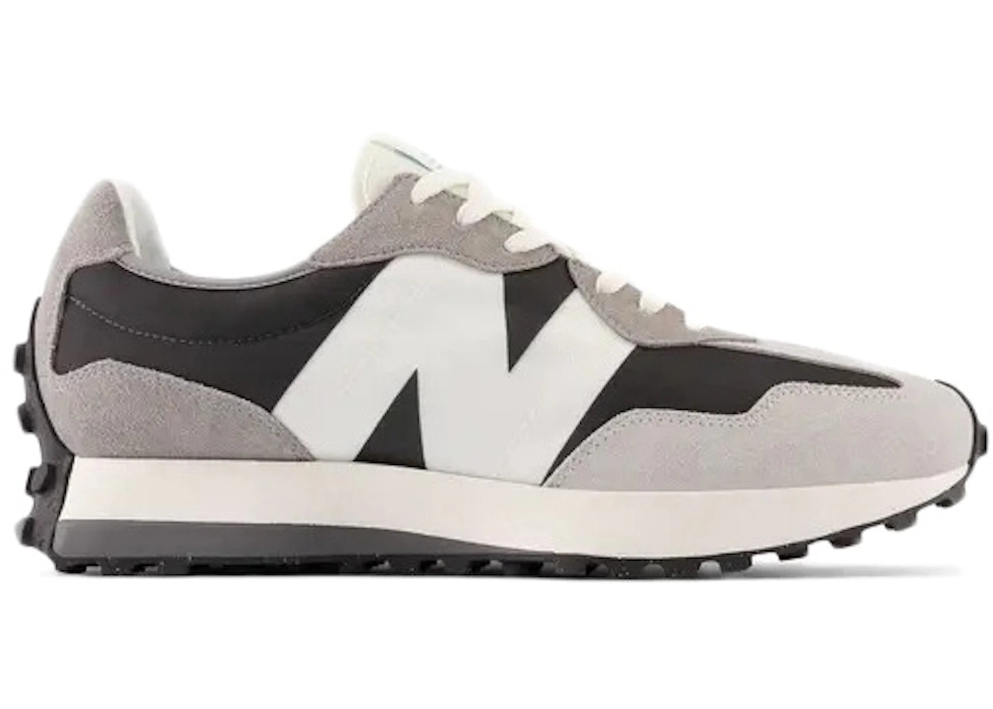 New Balance 327 Black White Light Grey