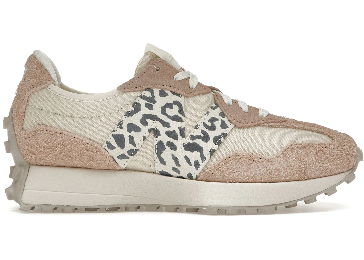 New Balance 327 Flat Taupe Linen Leopard (Women'S)