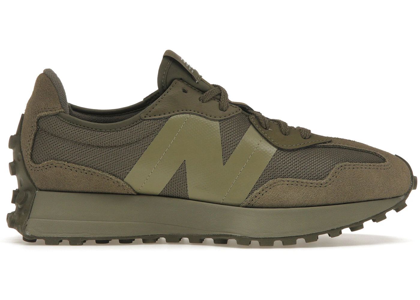 new balance 327 military green
