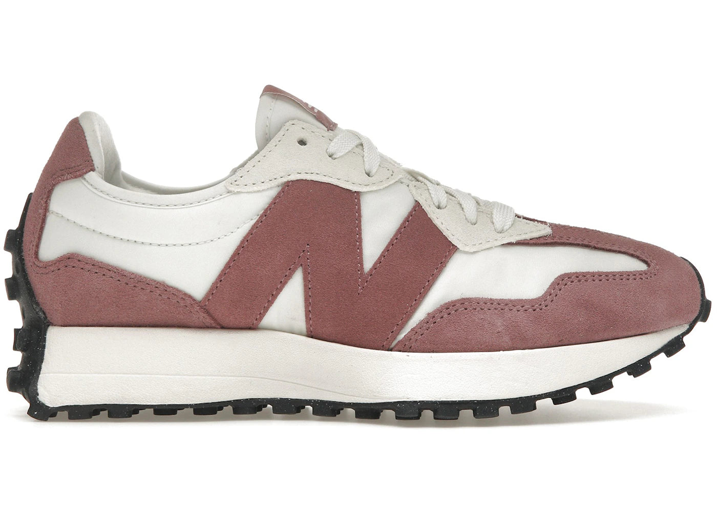 New Balance 327 Pink White Suede (Women'S)