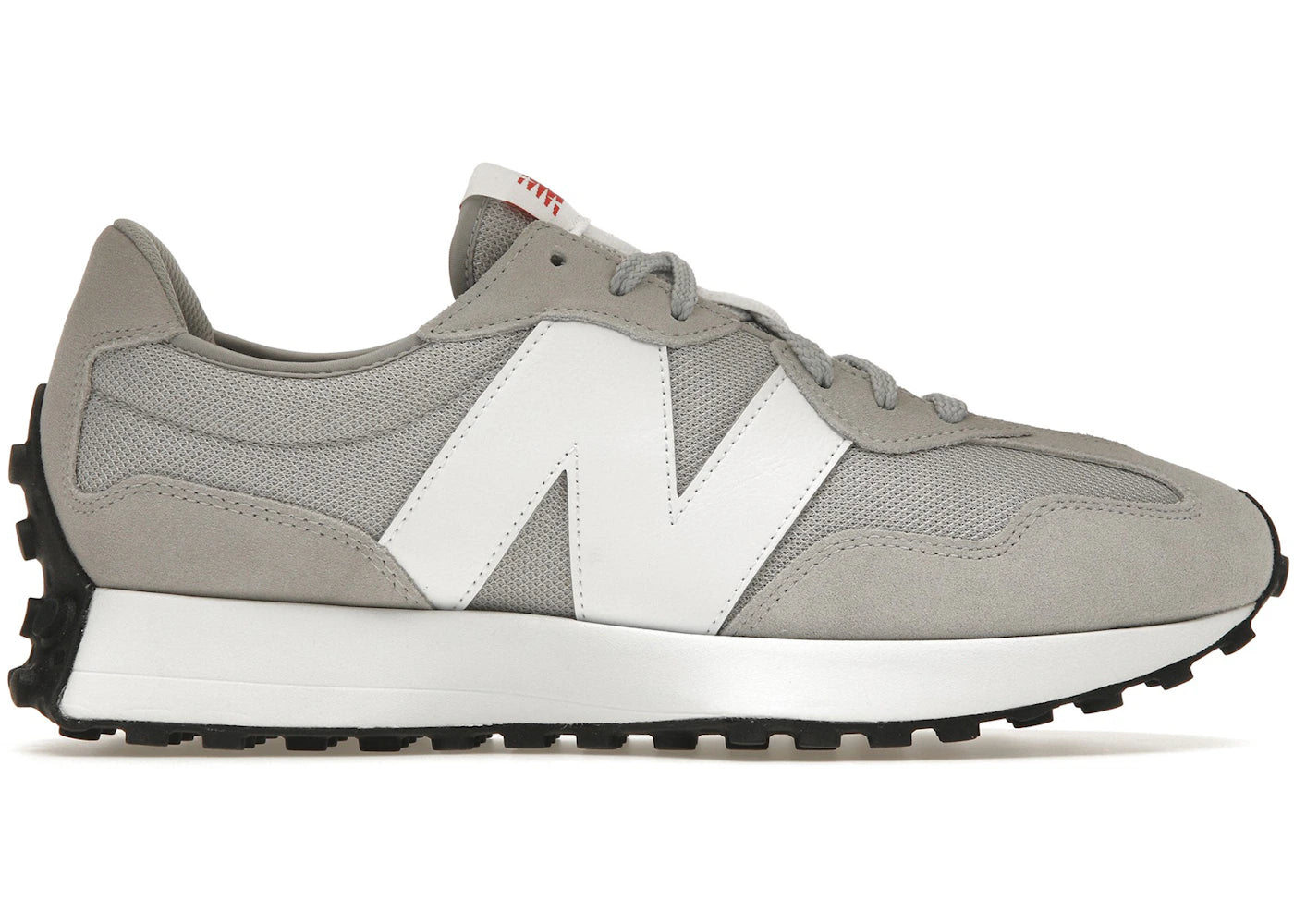 New Balance 327 Rain Cloud White Red