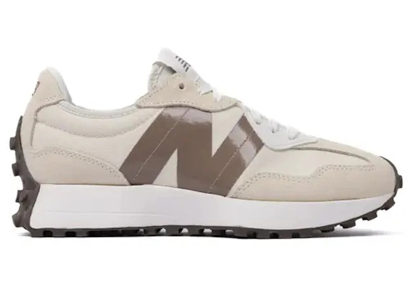 New Balance 327 White Beige Light Brown (Women'S)