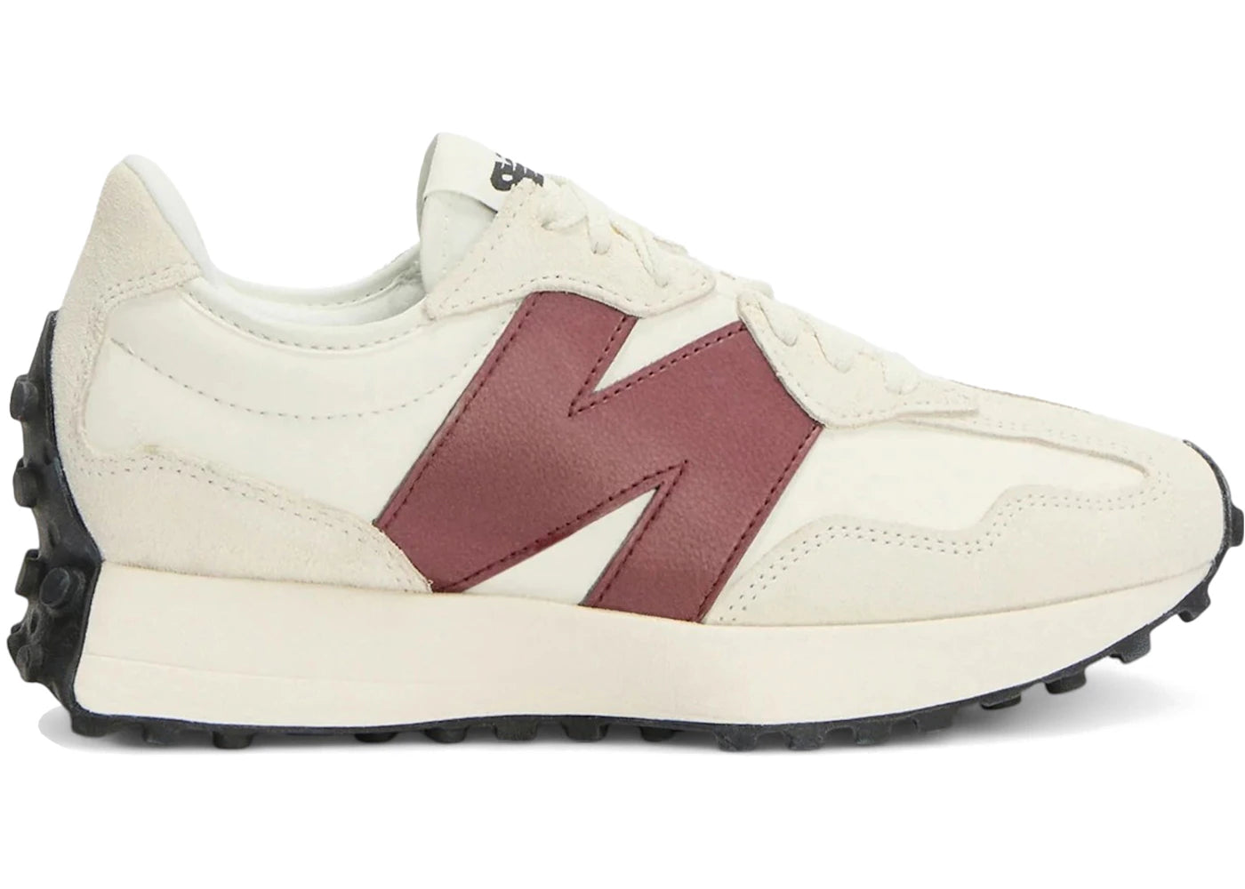 New Balance 327 White Dark Red (Women'S)