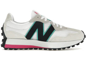 New Balance 327 White Grey Black Light Pink Womens