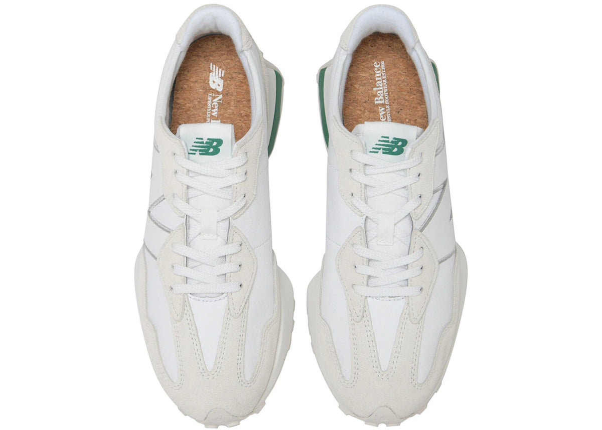 New Balance 327 White Succulent Green