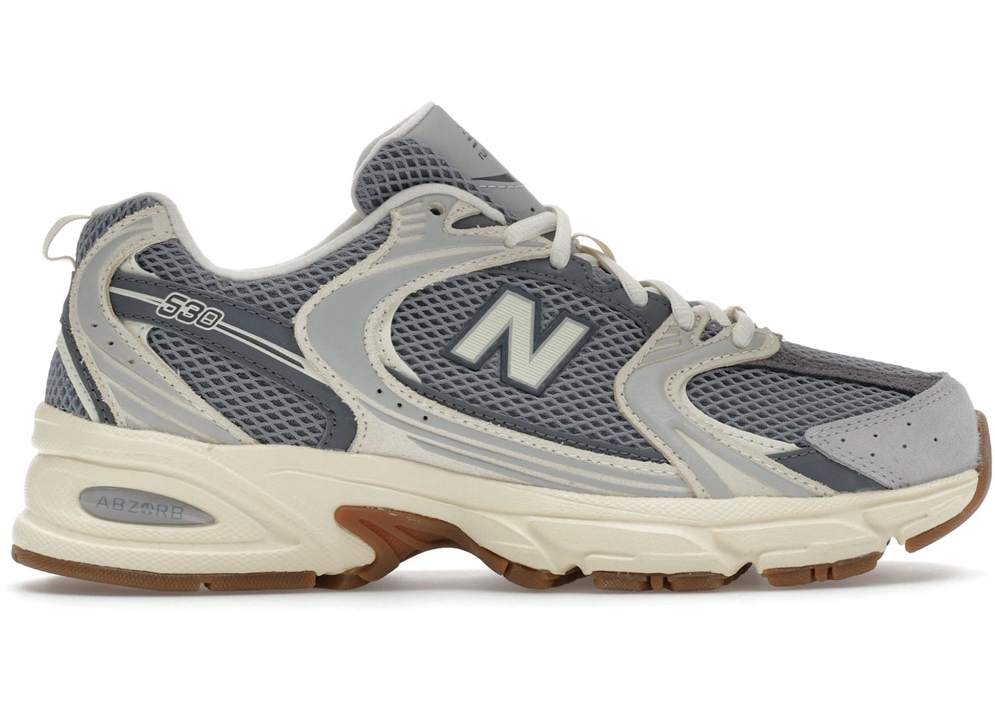 New Balance 530 Rain Cloud Castlerock Gum