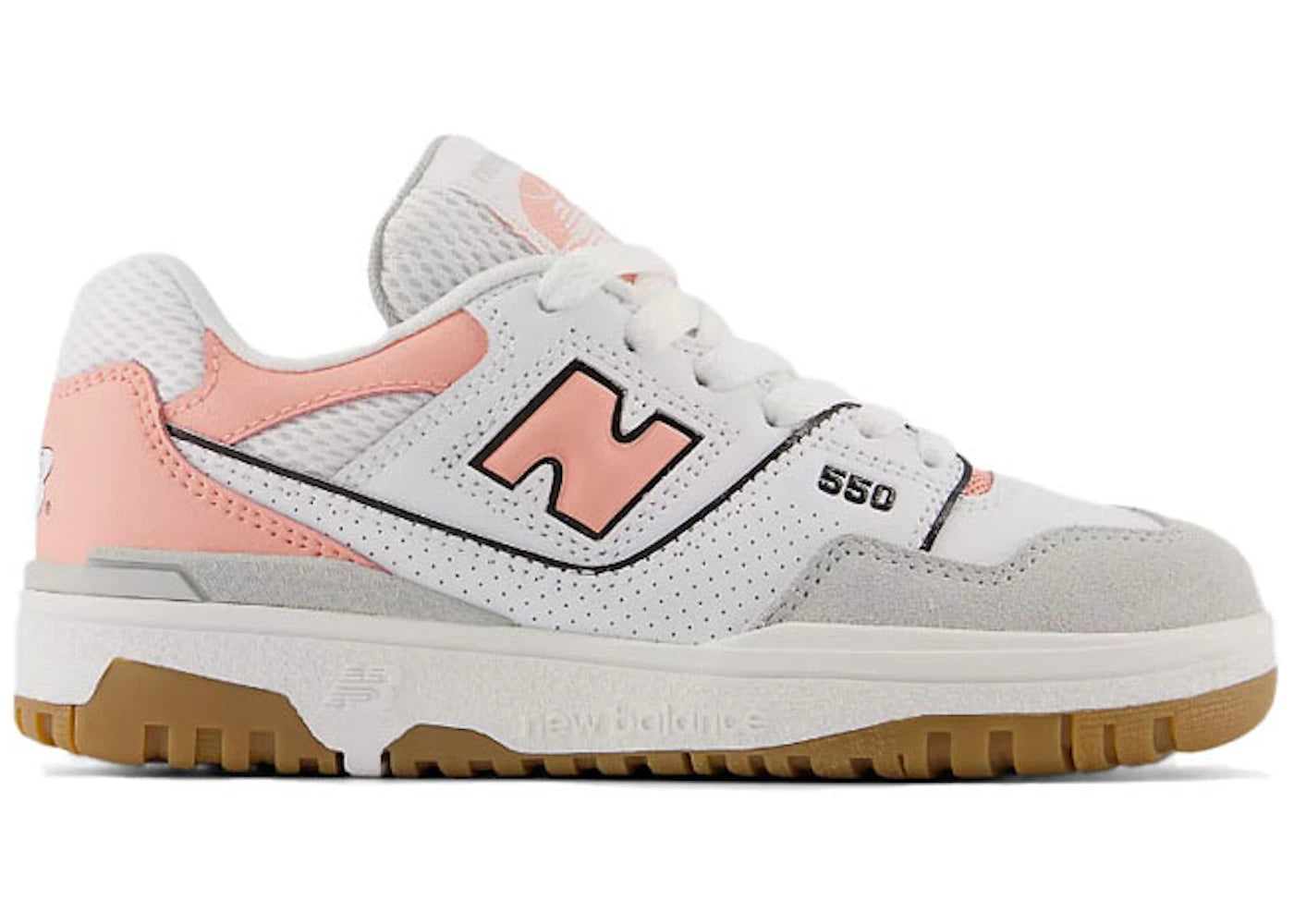New Balance 550 Brighton Grey Omega Pink (Ps)