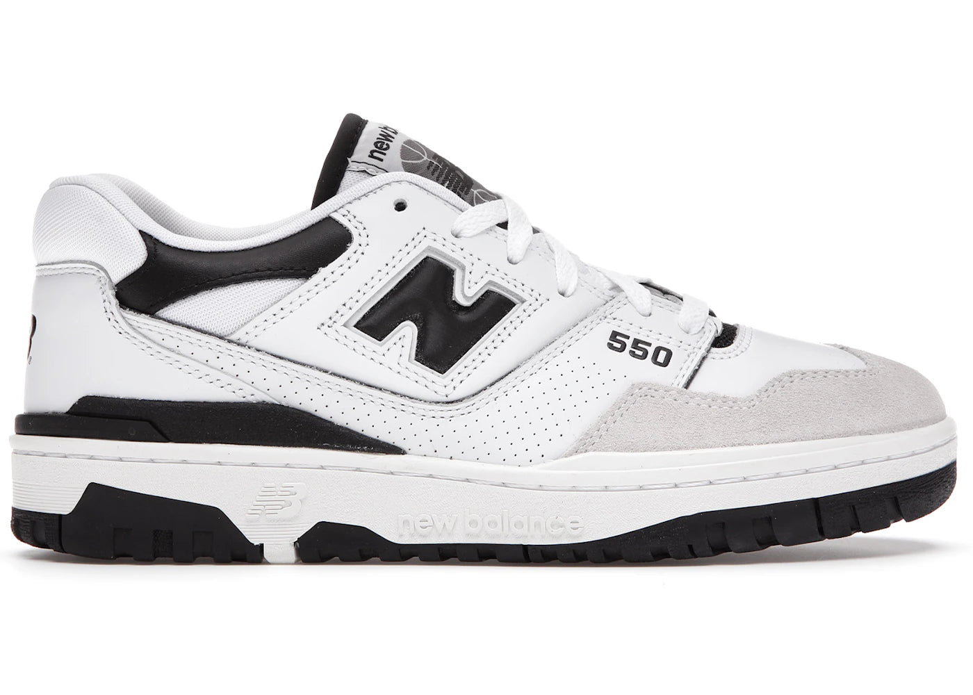 new balance 550 sea salt black