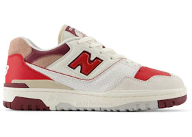 New Balance 550 Sea Salt Reflection Team Red
