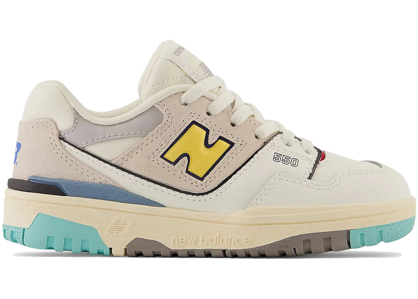 New Balance 550 Sea Salt Yellow (Ps)