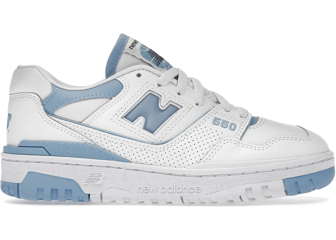 new balance 550 unc white dusk blue (women's)