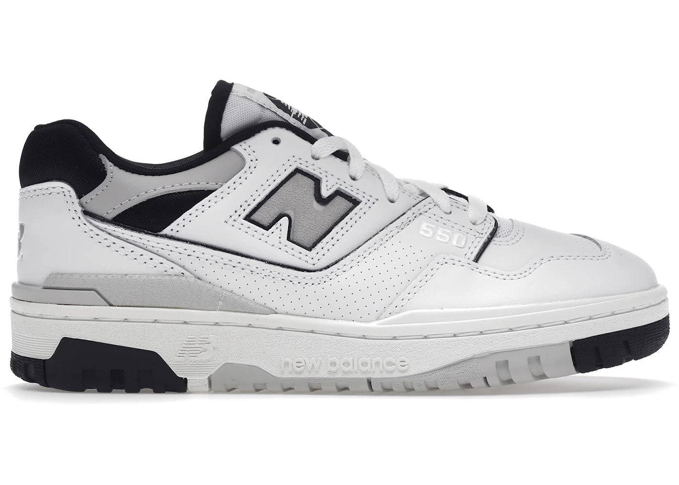 New Balance 550 White Black Grey (Women'S)
