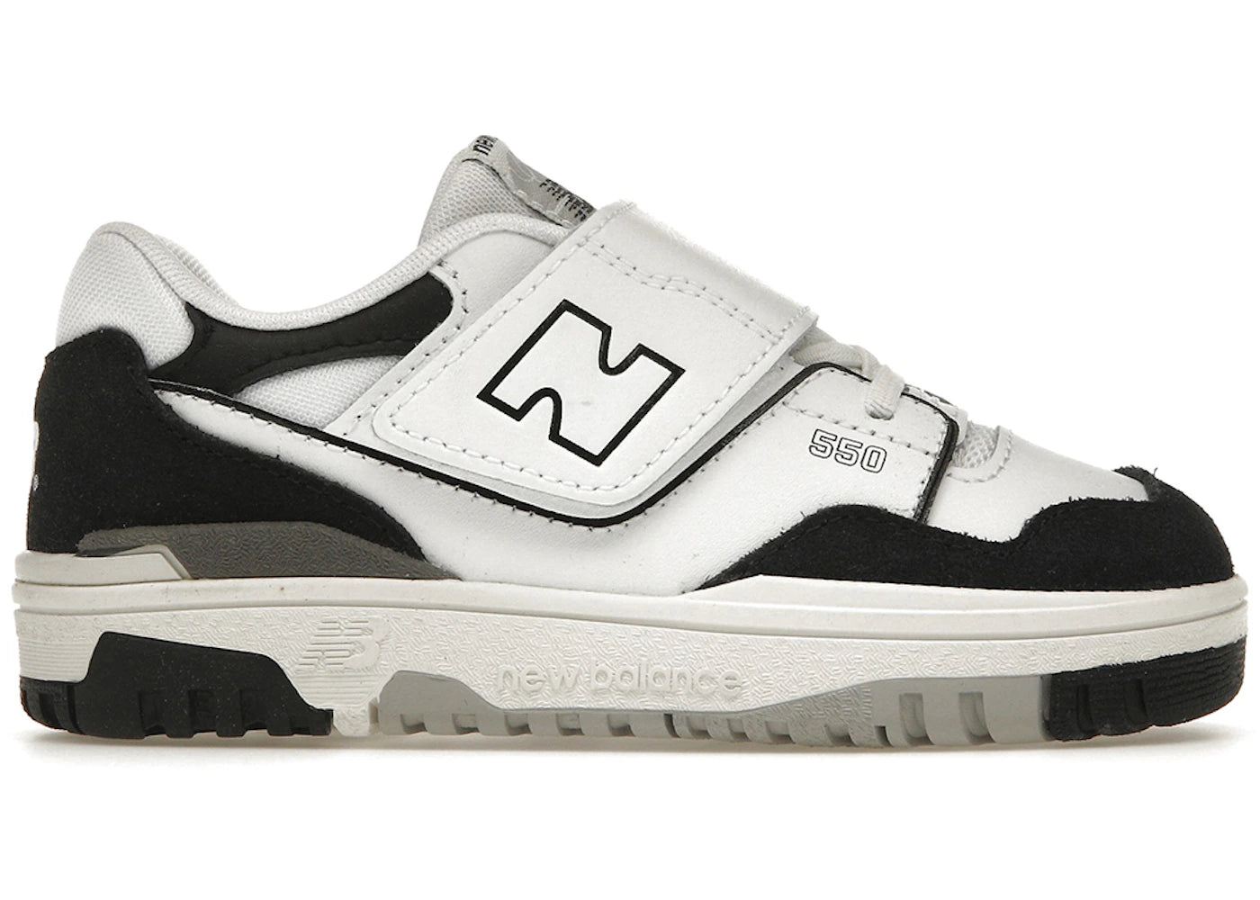 New Balance 550 White Black Rain Cloud (Td)