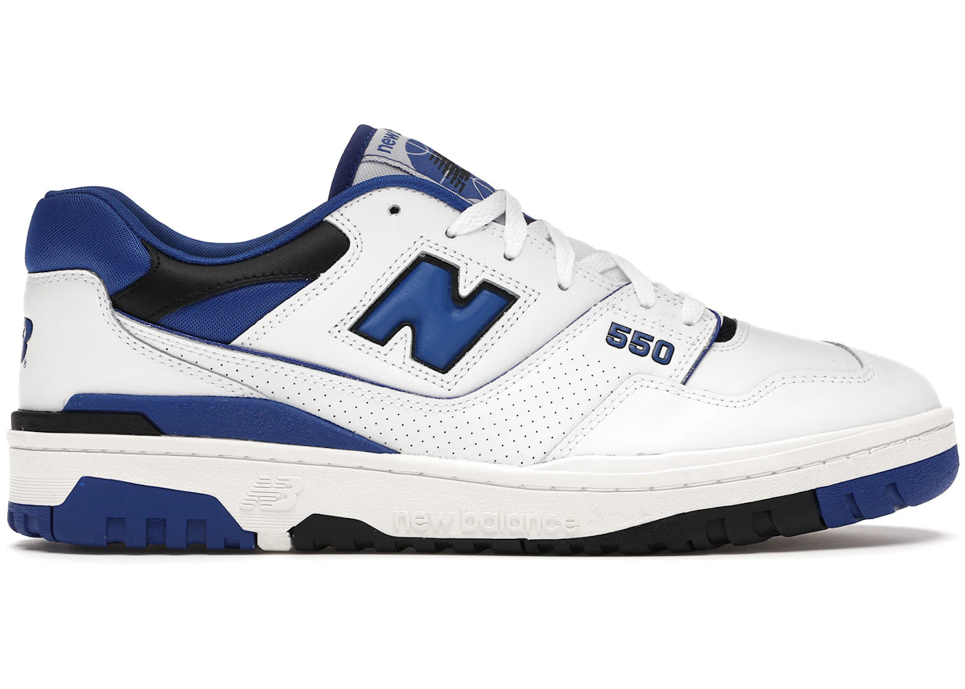 new balance 550 white blue