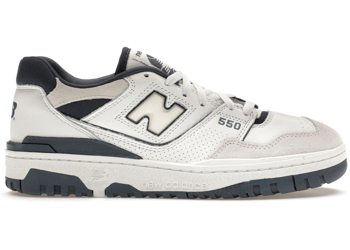 new balance 550 white dusty blue