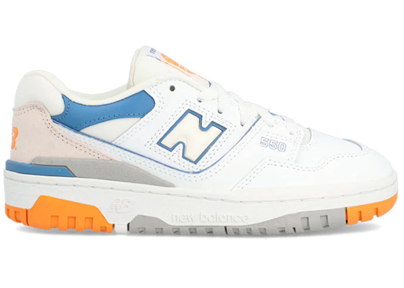 New Balance 550 White Mercury Blue (Gs)