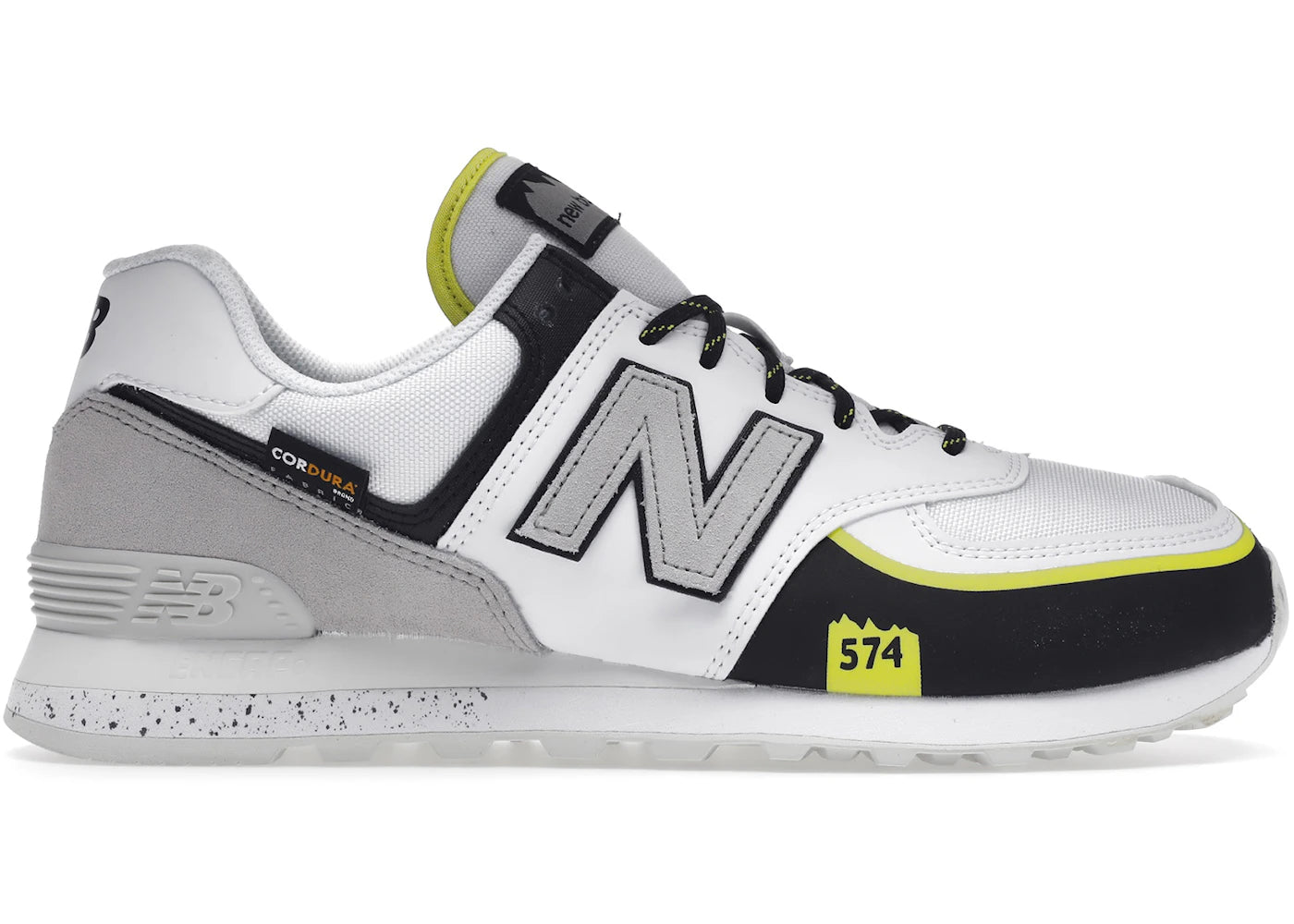 New Balance 574 All Terrain White Lime Black