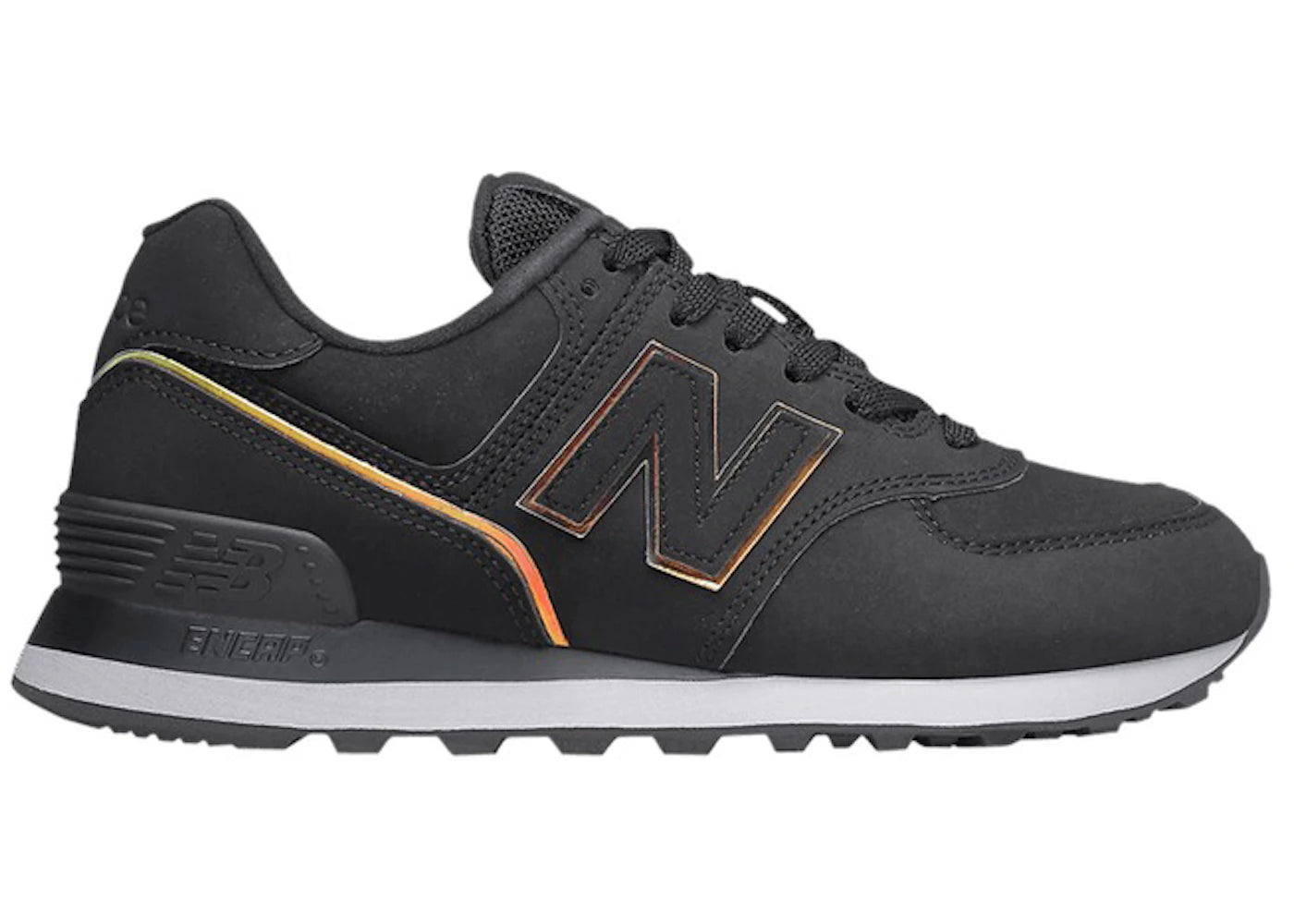 New Balance 574 Black Iridescent (Women'S)