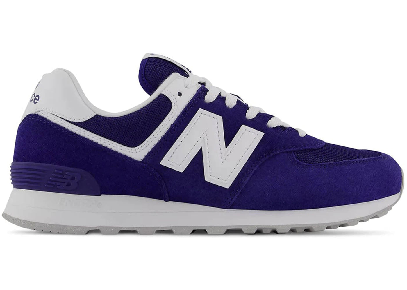 new balance 574 blue white