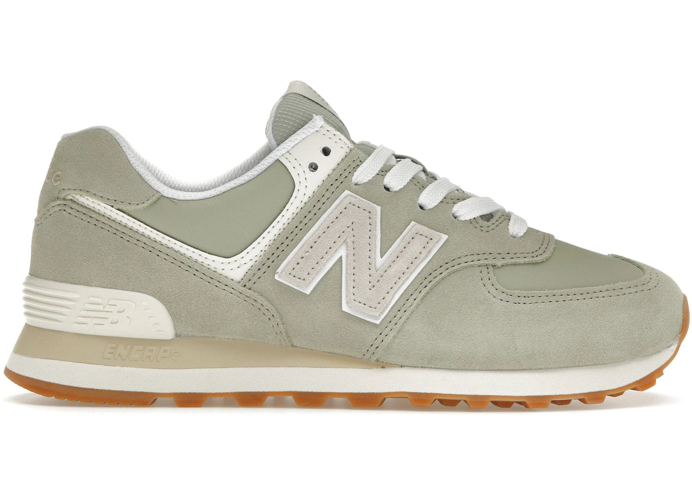 New Balance 574 Calm Green Angora (Women'S)