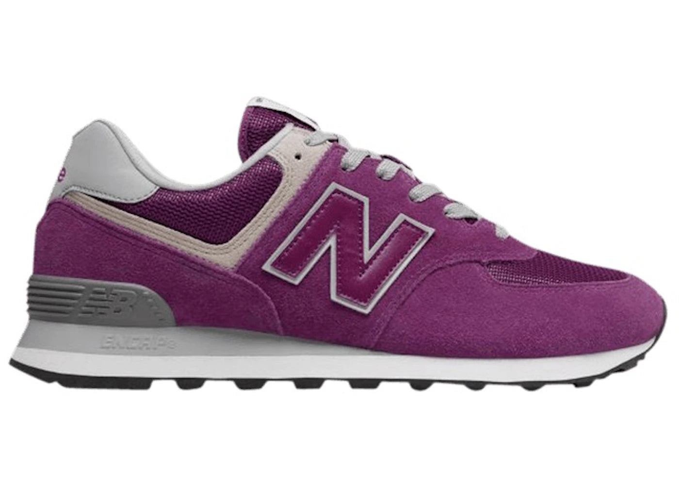New Balance 574 Core Plus Purple Cactus Flower
