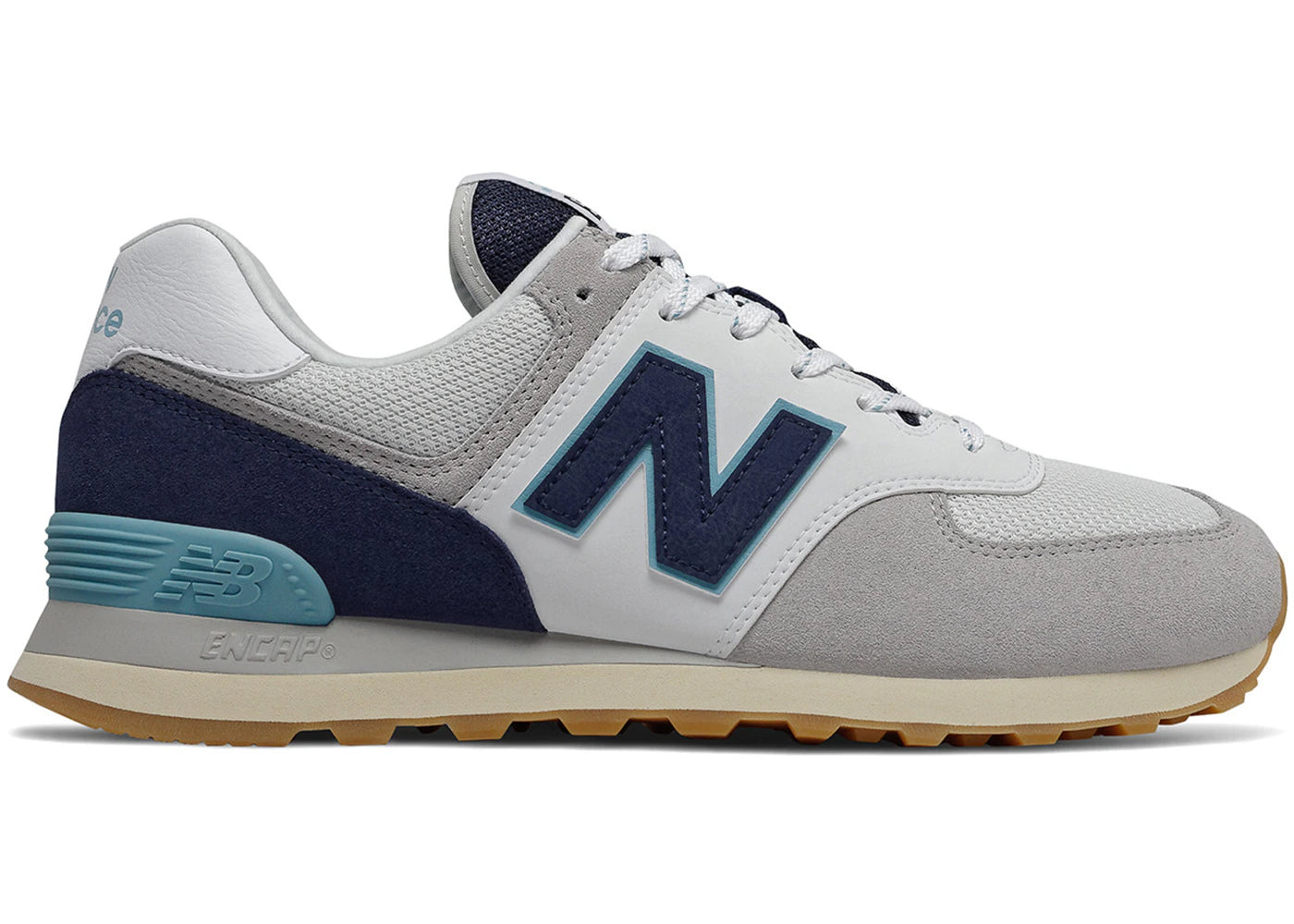 New Balance 574 Core Plus Rain Cloud Blue