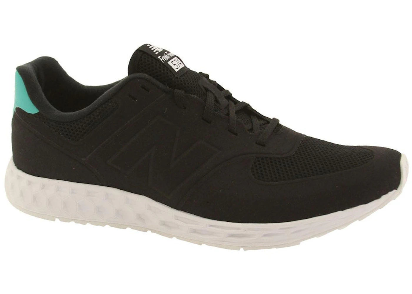 New Balance 574 Fresh Foam Black Aqua