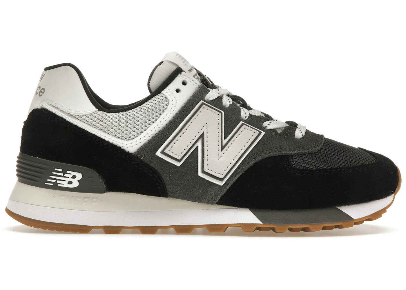 New Balance 574 Grey Black White (Women'S)