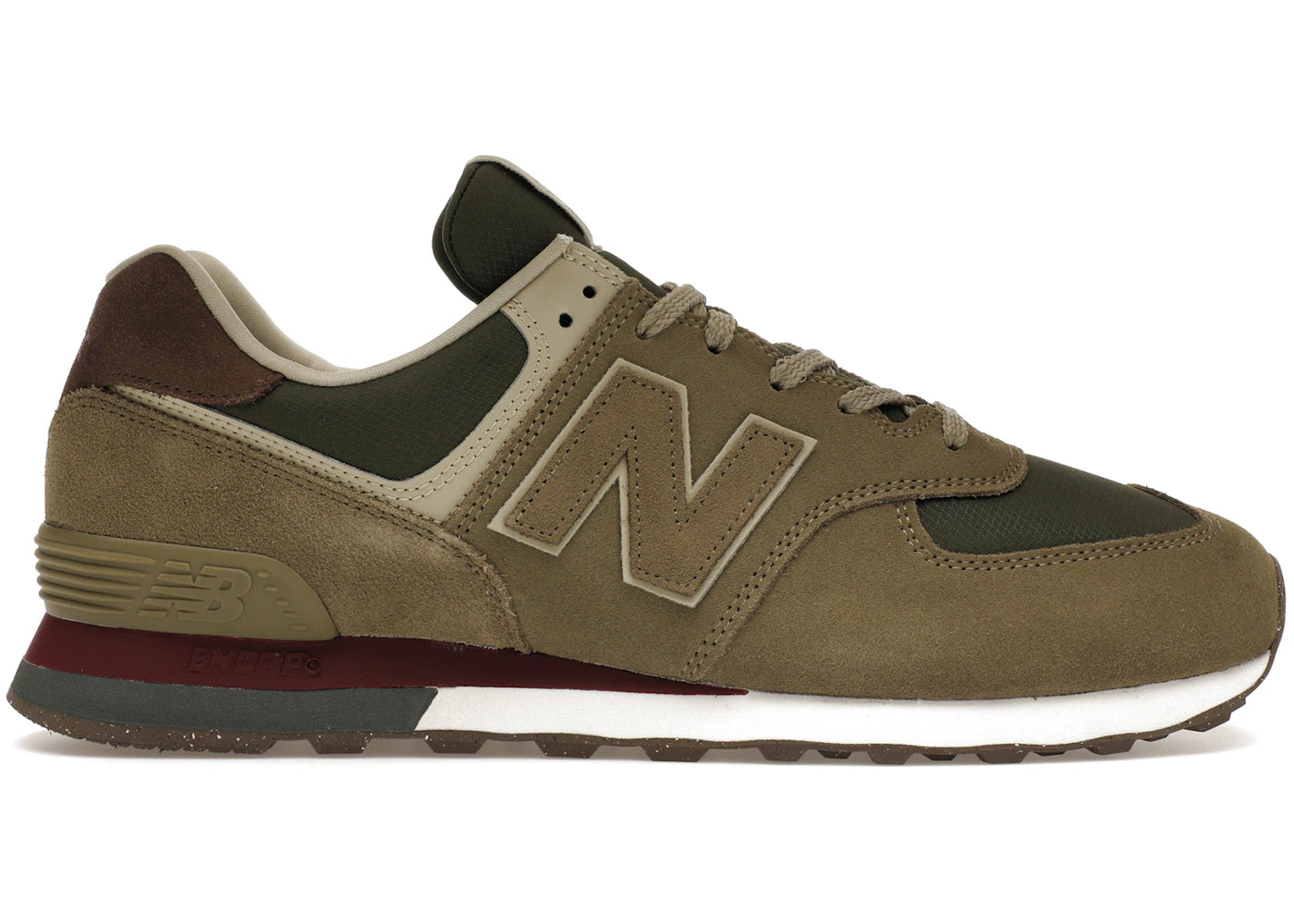 New Balance 574 Olive Bone