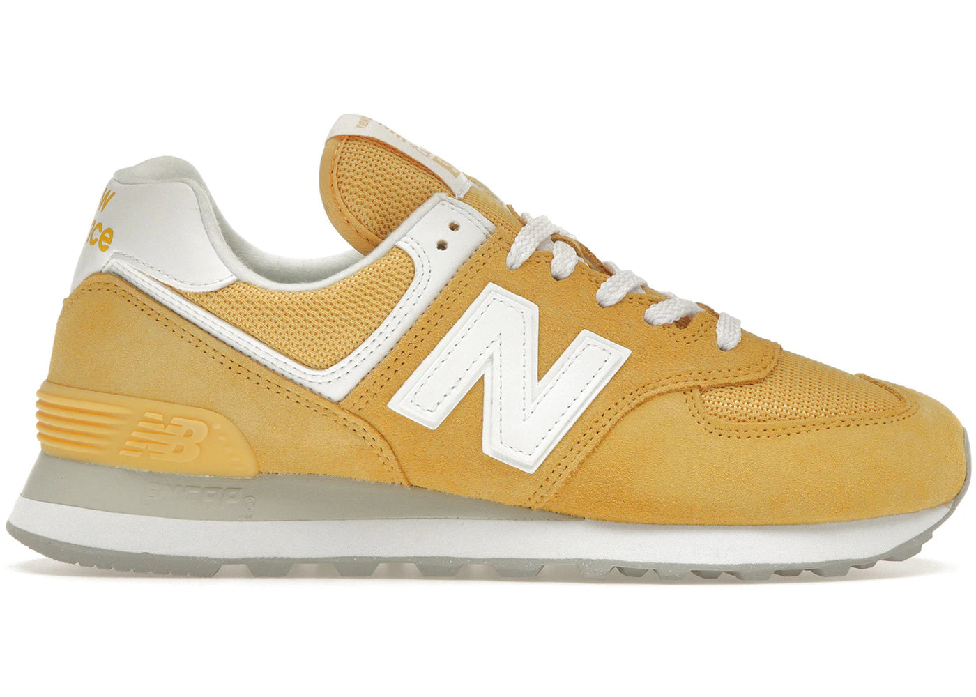 New Balance 574 Pastel Yellow White (Women'S)