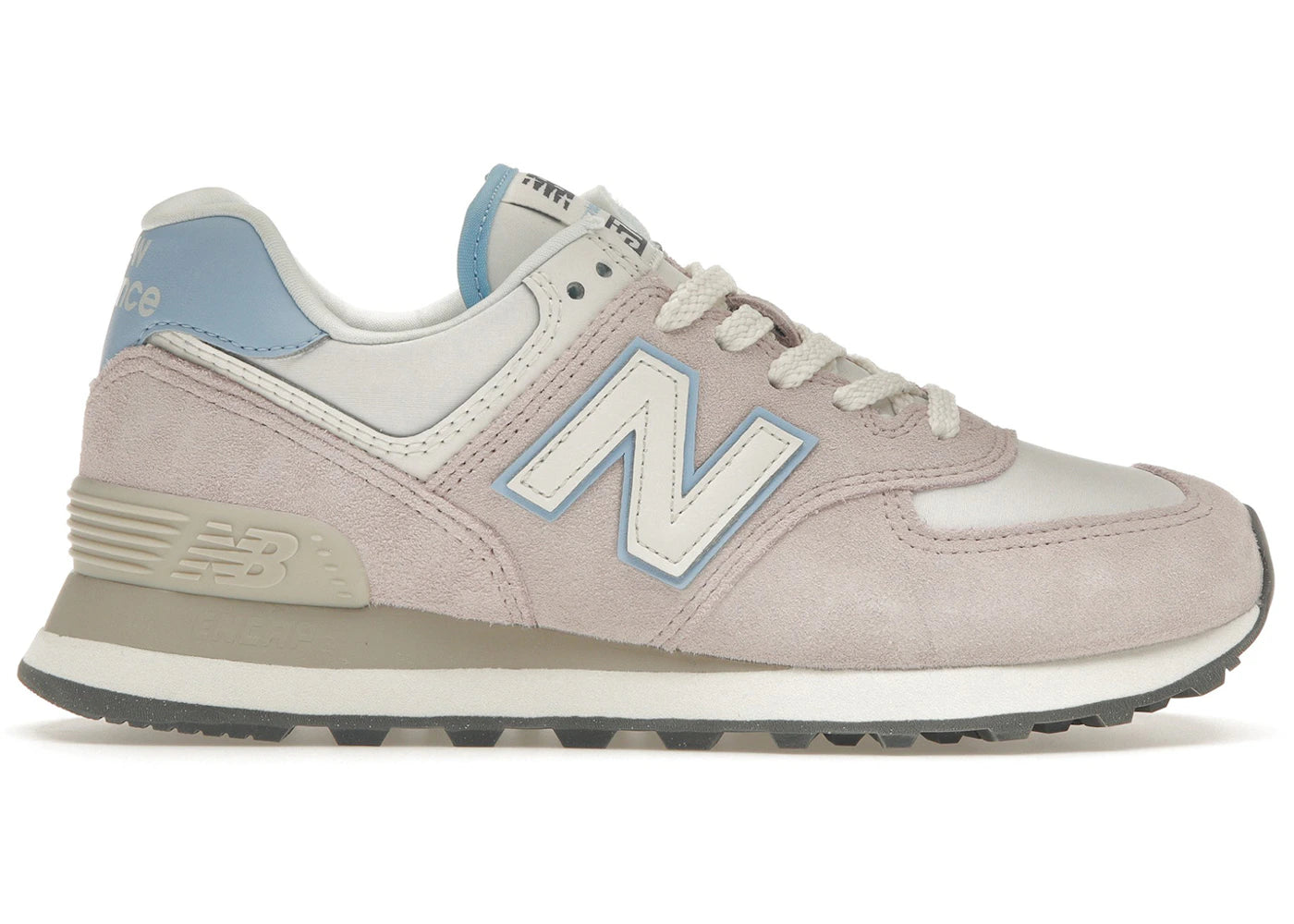 New Balance 574 Stone Pink Sea Salt Blue Haze (Women'S)