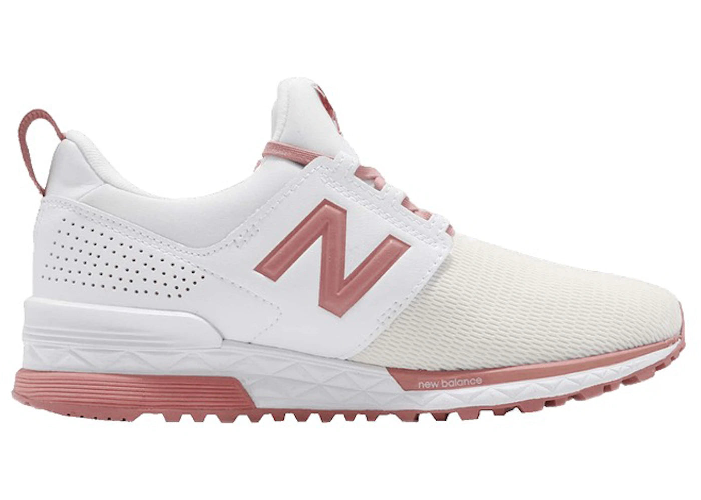 New Balance 574 White Pink (Women'S)