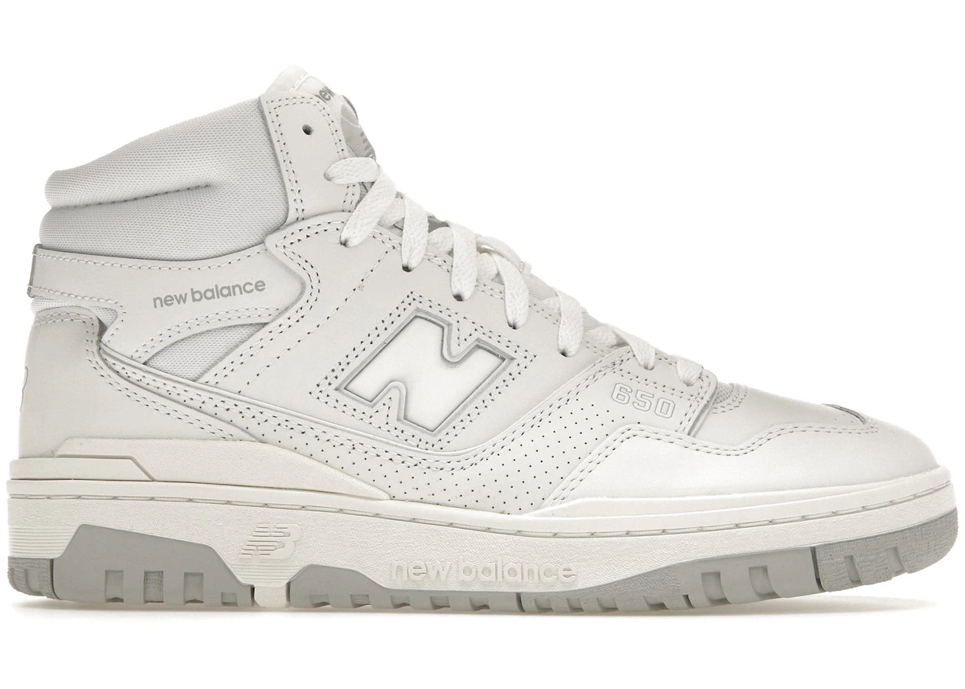 new balance 650r triple white