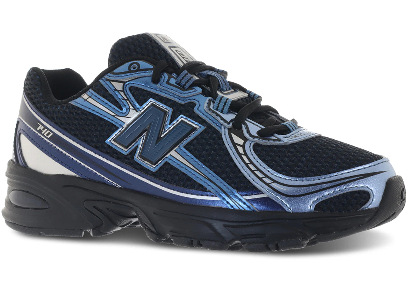 new balance 740 shoreline blue (gs)