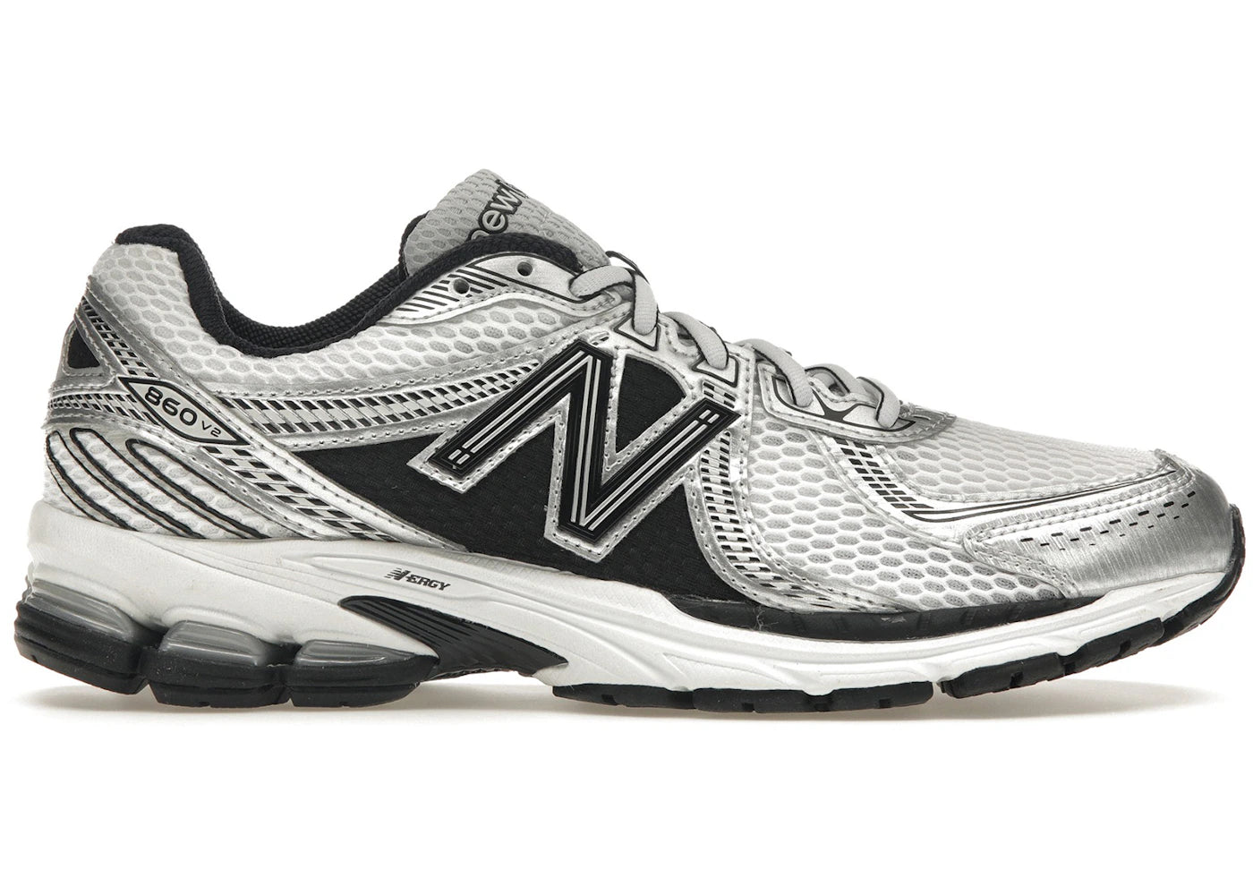 new balance 860v2 black white silver